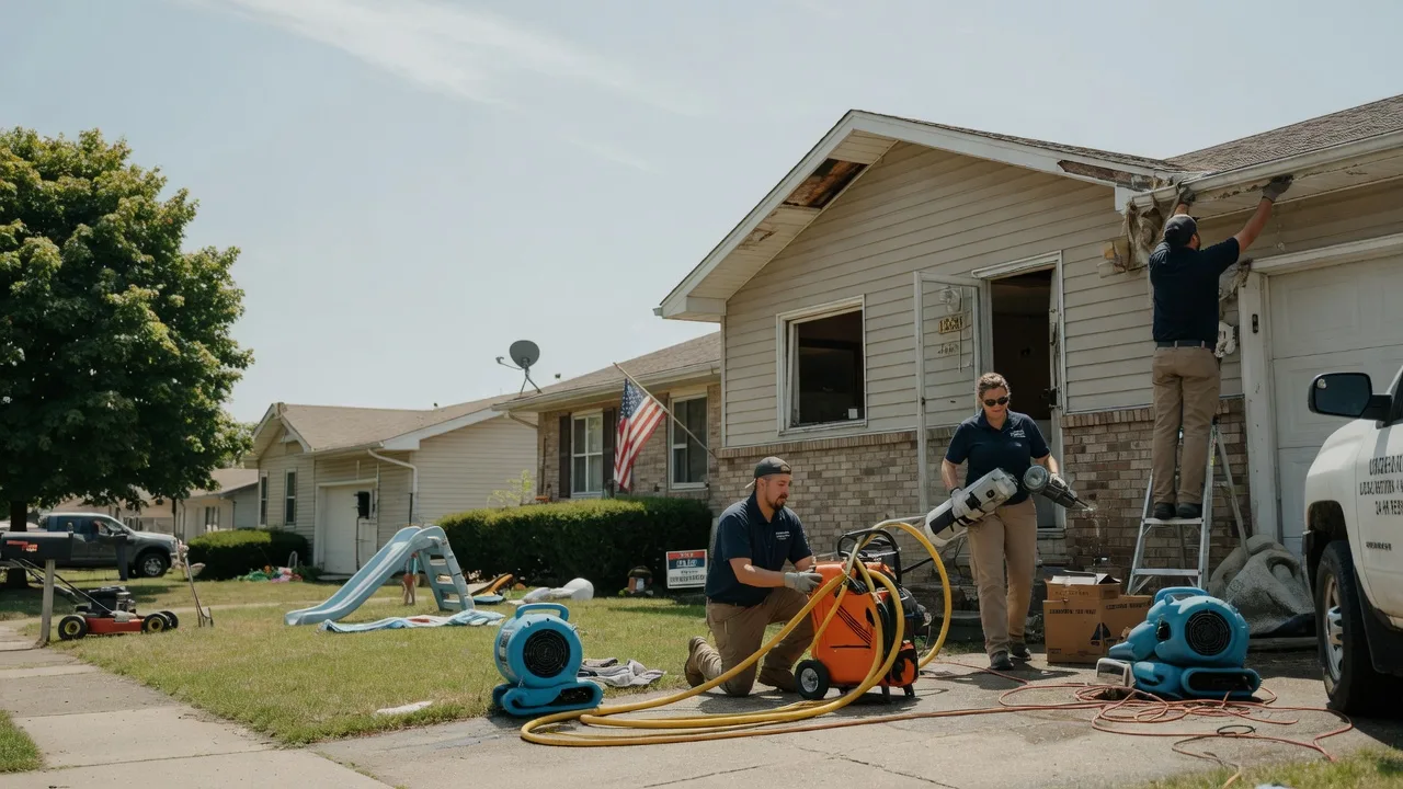 Water Damage Restoration in Logan, IL near me